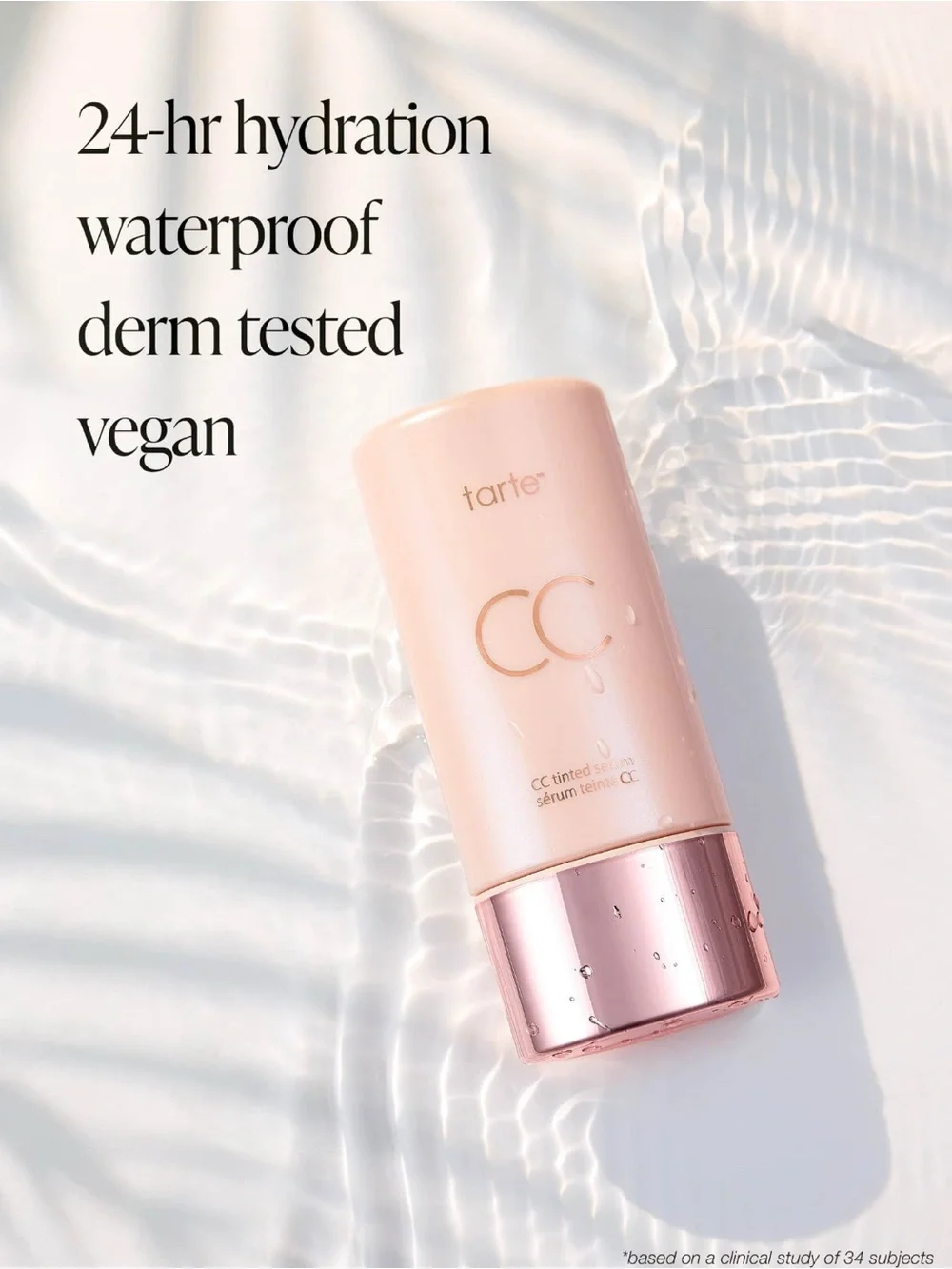 Tarte CC Color Correcting Tinted Serum Medium 1.86 oz NIB.